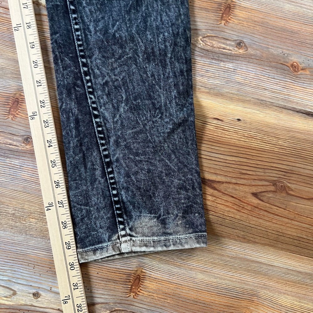 Kill City Lip Service Junkie Jeans Mens Black Acid Wash Slim Punk Made in USA 32 - Picture 8 of 16